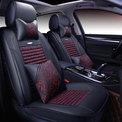 

GREAT LIFE Car Cushion Four Seasons Universal Cushion Cover Surrounded by China Wind Speed ​​Teng Mai Teng Tiguan Regal Kaimeiru Cruz Cruz Caroline Tiguan Upgrade Gentleman Black