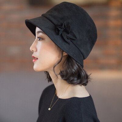 

677888 hat fall&winter fashion England College bowler winter Korean tide students can adjust basin caps