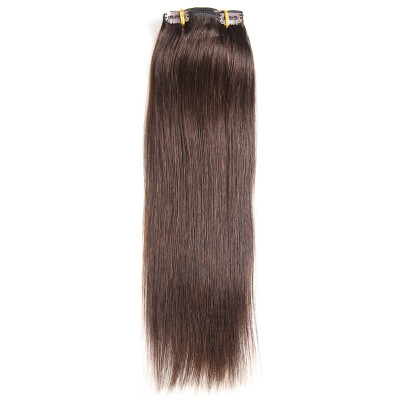 

Chorliss Clip In Hair Extensions 6Pcs/Pack Human Straight Hairpiece Brazilian Remy Hair 14” 16" 18" 20"