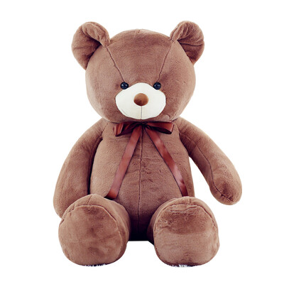 

Loong Horn Panda JL006B plush toy bear teddy doll doll doll girl birthday gift dark brown 160cm