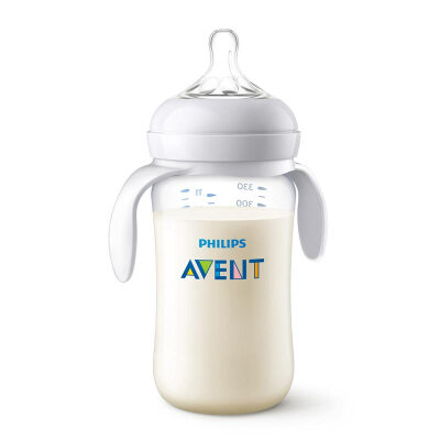 

Philips AVENT UK imports AVENT wide caliber PA bottle 330ml pacifier June single with handle SCF47618 naturally smooth 330 ml