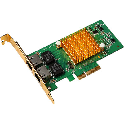 

Konjac MOGE PCIEx4 server network card MC2251 PCIEx4 dual port network card INTEL I350T2 Gigabit network card