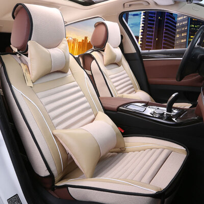 

Xinjian five four seasons universal leather car seat car winter seat cover car seat cushion all-inclusive seat cover Yinglang Mai Teng Ang Kewei XJ02 luxury models warm rice