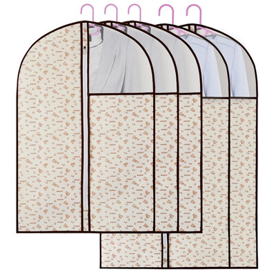 

Herb garden clothes dust cover semi-visible storage bag sorting bag suit dust bag 3 in 2 size bear