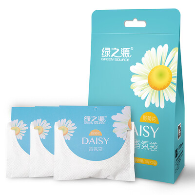 

Green Source Wild Chrysanthemum Fragrance Bag Car Aromatherapy Fragrance Car Essential Oil Sachet Bag Deodorant Bag 10g6 bags