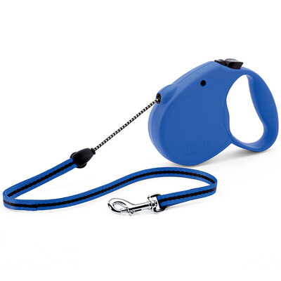 

Germany imported Fleisch flexi classic automatic telescopic pet dog leash dog chain dog leash  rope length 5 m weight within 12kg blue