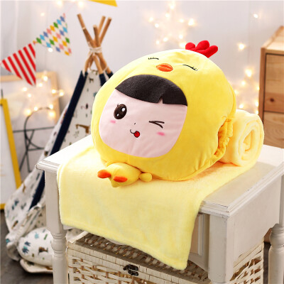 

Percy home textile:3 in 1 Cartoon pillow blanket