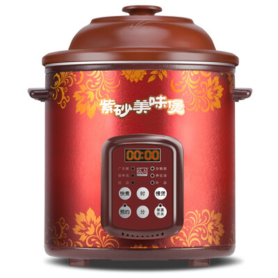 

Yili (yili) Zisha электрический горшок для тушения 4.8L суп для здоровья с электрическим тушью Magic A480 для управления компьютером