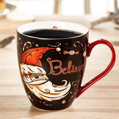 

A Ting Ceramic Cup O Java Coffee Cup 18 oz