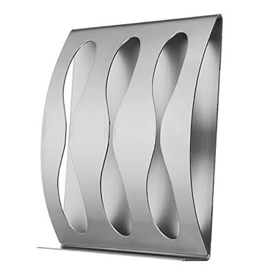 

Toothbrush Holder Wall Mounted - Durable Stainless Steel Razor Holder with Self Adhesive