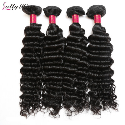 

8A Grade Brazilian Deep Wave Virgin Hair 4Bundles Brazilian Hair Weave Bundles Deep Curly Human Hair Deep Wave Virgin Hair