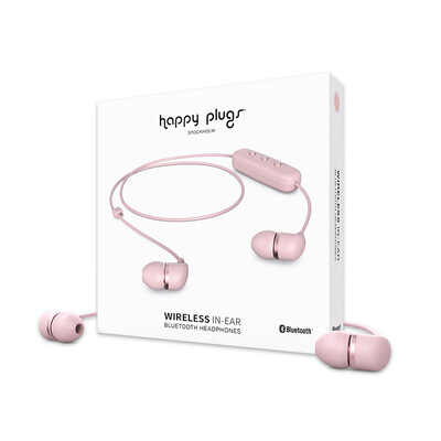 

Счастливые Заглушки в ухе Bluetooth для беспроводной гарнитуры Apple, ухо наушники музыкальный телефон гарнитура Эндрюс Скандинавский дизайн, Швеция Tide бренд роскошь свет розовое золото
