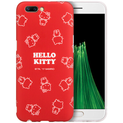 

Hello Kitty OPPO R11 телефона оболочка / защитный чехол мультфильм все включено множество популярных марок мягкого красного Hello Kitty Призрак опера