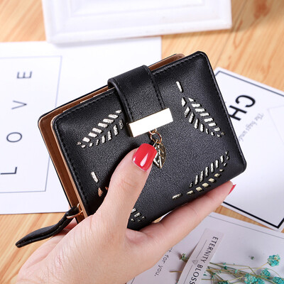 

DALFR PU Leather Wallet Women Luxury Female Clutch Fashion Leather Purse Designer Bags High Quality Ladies Bags