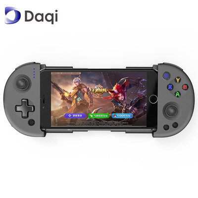 

Daqi Elf M100 Stretch Bluetooth Gamepad Bluetooth 40 Mobile Wireless Controller Support AndroidApple glare button King Glory Dragon Valley CF Hand Travel Street Basket