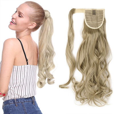 

17" Wrap Around Ponytail Extension for Woman Hair 125g