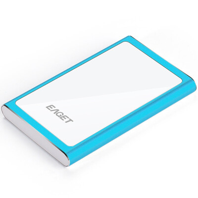 

Yi Jie EAGET G90-1TB fashion hard encryption all-metal USB30 high-speed mobile hard disk blue