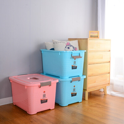 

East well East well storage box plastic storage box storage box storage box toy storage storage box 65L3 Pack DW6207