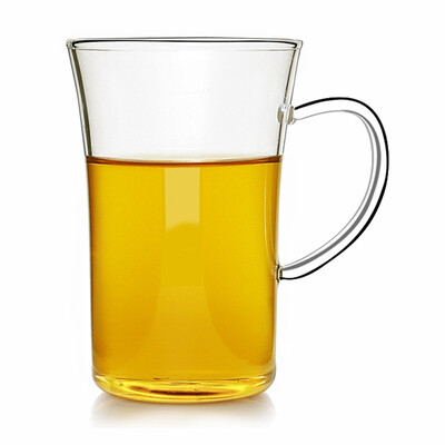 

Jingdong supermarket] often students of the glass green cups high borosilicate heat resistant high temperature flower cup cup