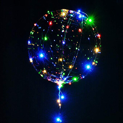 

Balloon LED Lights BoBo Bubble Balloon For Birthday Wedding Valentine Decoration
