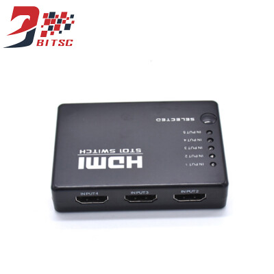 

TCYT 5 Port HDMI Switcher 5x1 5 input 1 output 4k2k HDMI Adapter Video Switcher