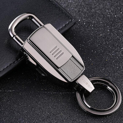 

Car decoration Keychain waist-mounted key ring Men&39s lighter key ring rose gold