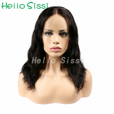 

Lace Front Human Hair Wigs For Black Women Brazilian Body Wave Human Hair Lace Wigs With Bleached Knots Baby Hair