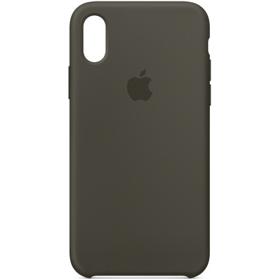

iPhone X Silicone Case Phone Case Case - Dark Olive