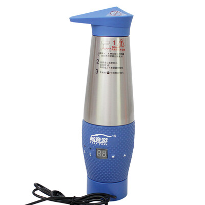 

Easy Tour Easy Tour Car Electric Cup Kettle 12V Car Boiler Cup Insulation Cup Heating Cup Duck Cup Self-driving Equipment Gray