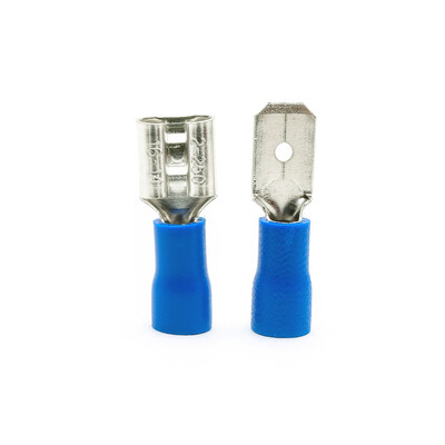 

50 pieceslot Suyep Butt Connector Crimp Terminal Male cemace Pre-Insulating Joint 16-14 AWG MDD2-250 FDD2-250