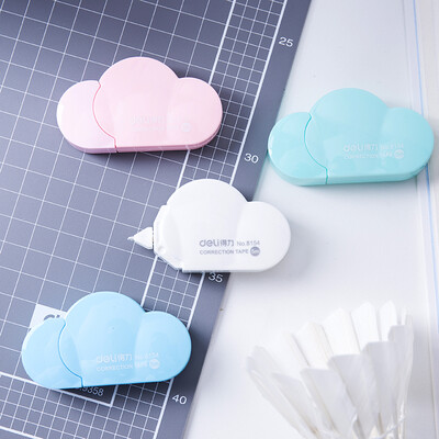 

Deli deli student cloud 5m correction tape correction tape with 12 sticks 8154