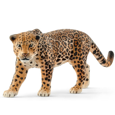 

Sile Schleich German brand toy hand-painted color wild animal simulation animal model 3 years old children puzzle early education teaching aid - Jaguar SCHC14769