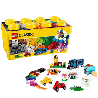 

LEGO классическая творческая серия 4-99 лет Детские строительные блоки 10696