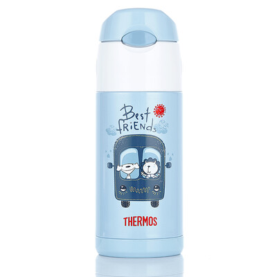 

Jingdong JOY joint models Thermos THERMOS Children&39s mug Sippy cup Child Learning to drink Cup Baby Portable leak-proof stainless steel cup FFI-400 BL
