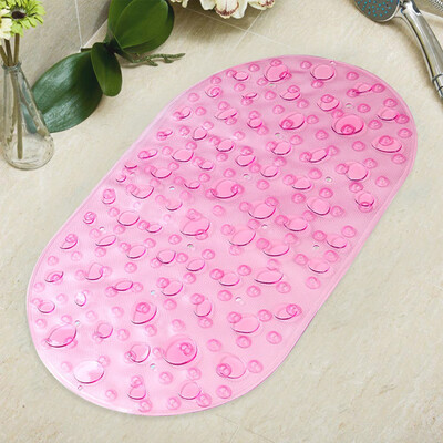 

Suat pebble bathroom bathtub anti-slip mat shower mat 36 69cm blue