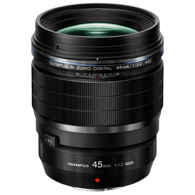 

Olympus (OLYMPUS) M.ZUIKO DIGITAL ED 45 мм f / 1.2 PRO Черный нож с острым острым эффектом кремового размытия