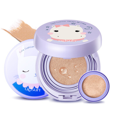 

Qdsuh Meng pet cushion Beibei cream 2 # natural color 15g + 15g (concealer moisturizing bare makeup protective makeup bb cream cushion bb cream