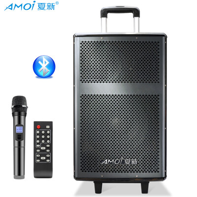 

Amoi AMOi SA-A3 10 inch high school low three-way lever speaker square dance audio outdoor portable high power card microphone with microphone