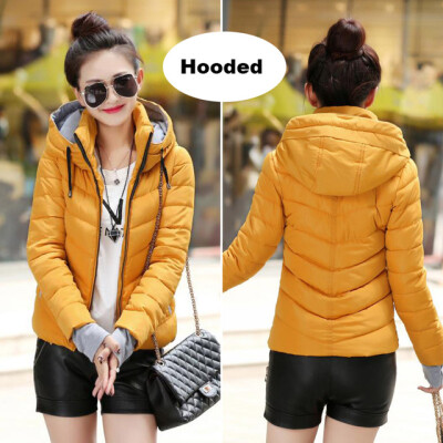 

Winter Jacket Women Parka Thick Winter Outerwear Plus Size Down Coat Short Slim Design Cotton-padded Jackets&Coats