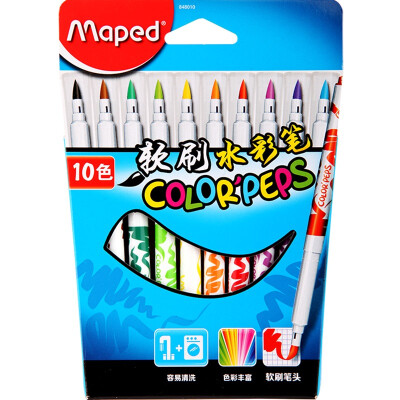 

Maple 845050CH easy to wash breathable pen cap watercolor pen 24 color barrels