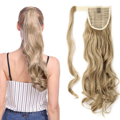 

17" Wrap Around Ponytail Extension for Woman Hair 125g