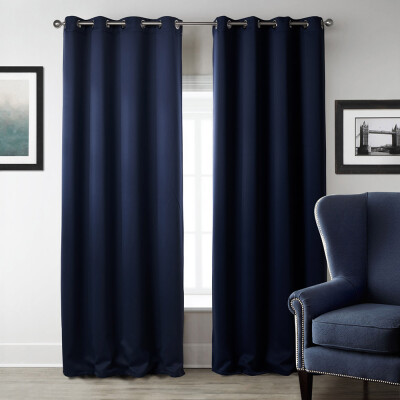 

LOHASCASA Blackout Grommet Window Curtain Panel Термоизолированные занавески для спальни или гостиной 1 панель (52 на 84 дюйма)