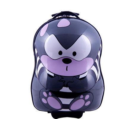 

SMJM 12-дюймовый ABS жесткий стороны мультфильм детей багажа небольшой тележку с колесами для девочек и мальчиков