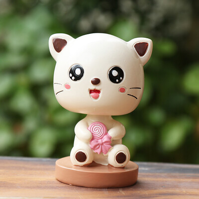 

Molong kiss cat creative car shaking head spring decoration ornament cartoon car decoration car car supplies gift cat