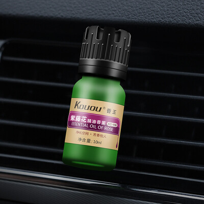 

Kouou Car Car Perfume Essential Oil Aromatherapy Air Conditioning Ventilation Wisteria Floral Green