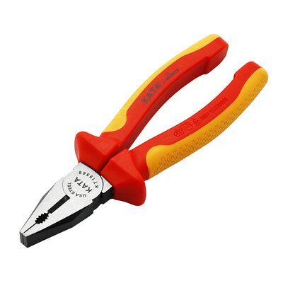 

ATA KATA pliers VDE insulated wire cutters 8 inch high pressure 1000V electrician pliers wire cutters pliers vise KT19508