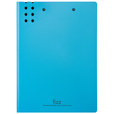 

Fizz thickened A4 double strong folder board color folder file folder office supplies blue A2386