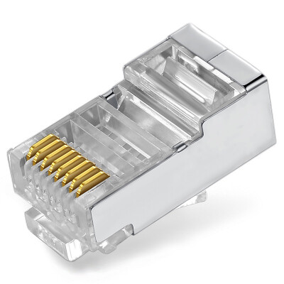 

Wins (shengwei) RC-5100 engineering grade six Gigabit crystal head 100 / box computer network broadband cable connector CAT6 unshielded 8-pin RJ45 crystal head