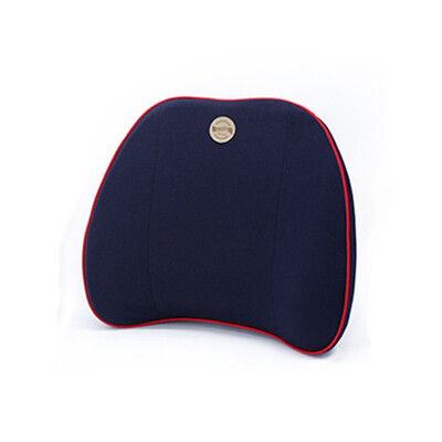 

automobile lumbar headrest memory space cotton in the car or at home waist cushion