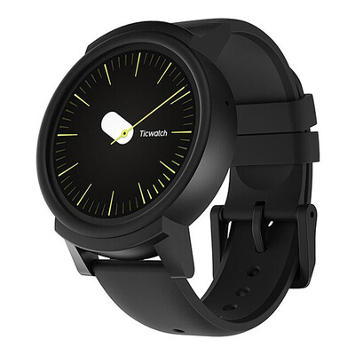 

Ticwatch E 3G Sports Smartwatch Heart Rate Bluetooth Music GPS WIFI - Black
